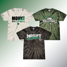 Mount Volleyball Tie Dye Tee
